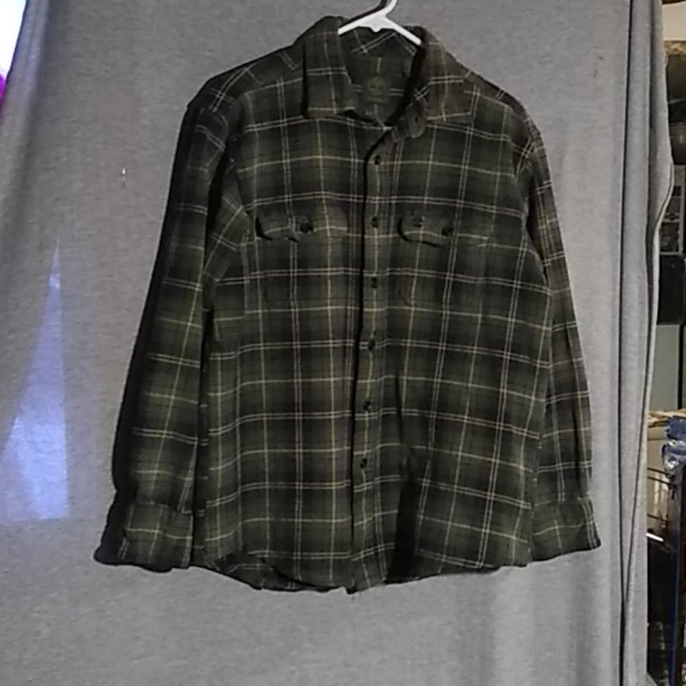 3-$25📌Timberland long-sleeve cotton shirt